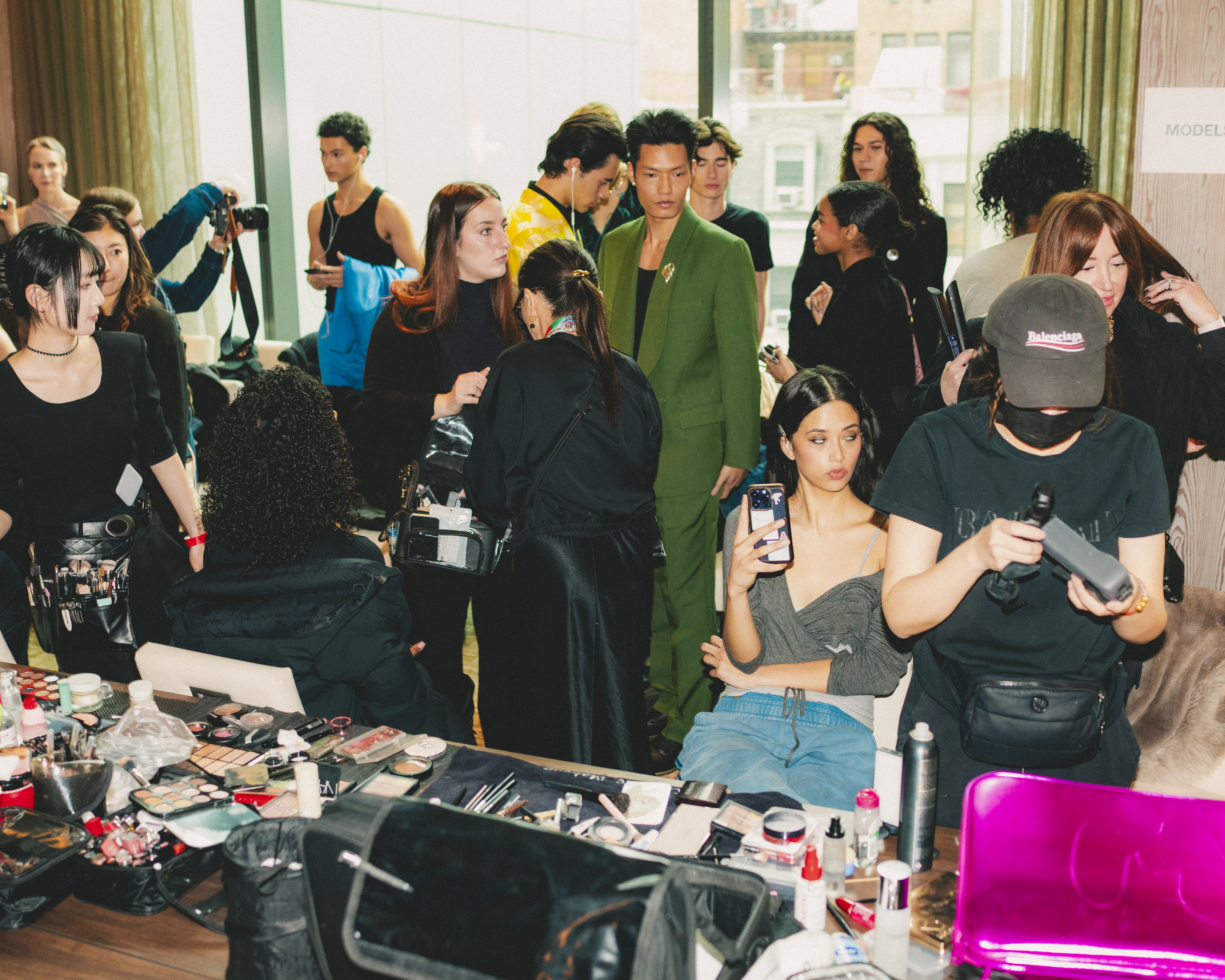 Backstage chaos energy